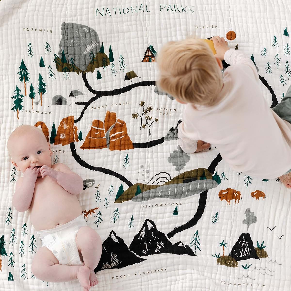CLEMENTINE KIDS Reversible Quilts (National Parks) (photo 3)