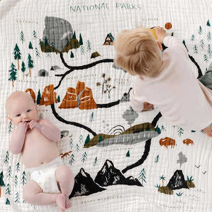 CLEMENTINE KIDS Reversible Quilts (National Parks) (photo 3)