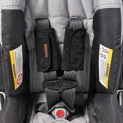 Jj Cole Reversible Seat Belt Covers In Black (photo 3)