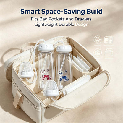 SPLJK 2Pack Anti Colic Feeding 240Ml Silicone with Nipple Straw Adjustable Fast Milk | Lightweight Drinking Bottlefor (photo 4)