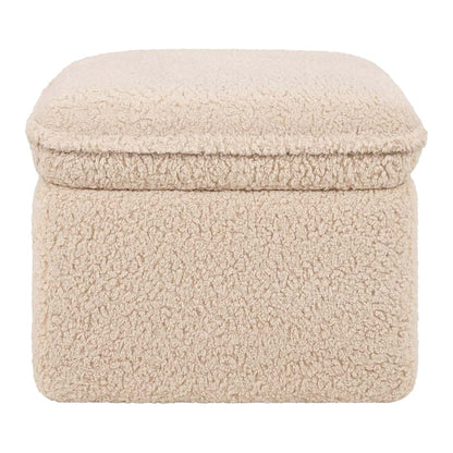 Babyletto Cali Storage Ottoman In Chai Shearling