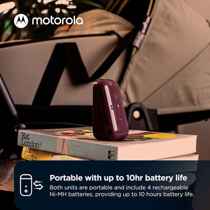 Motorola PIP12 Wireless Audio Baby Monitor with Two-Way Talk and Travel Case