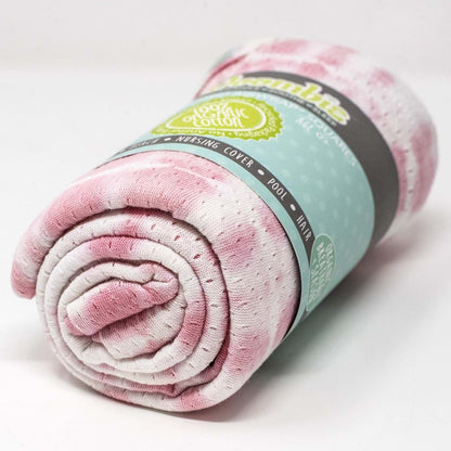 Woombie AirWrap Organic Swaddle Blanket for Babies - 44" x 44"