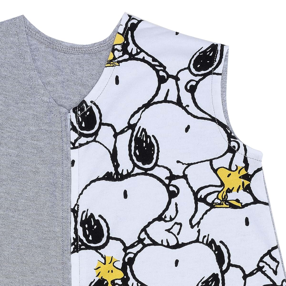 Lambs & Ivy Snoopy & Woodstock Wearable Blanket in Cotton Jersey