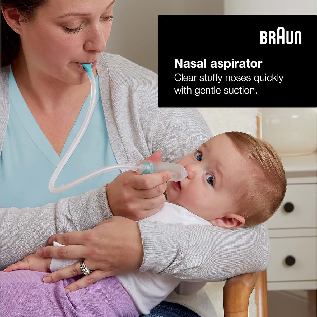 Manual Nasal Aspirator for Newborns and Babies | Suction Mucus From Blocked Nose
