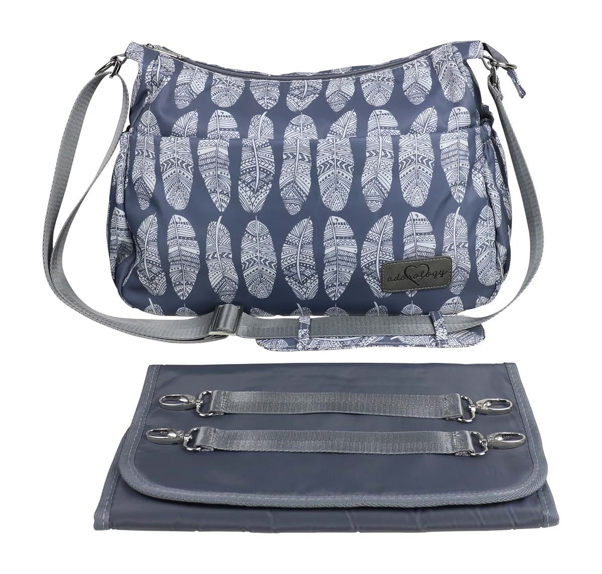Adorology Diaper Bag Purse With Changing Pad And 11 Pockets (photo 2)