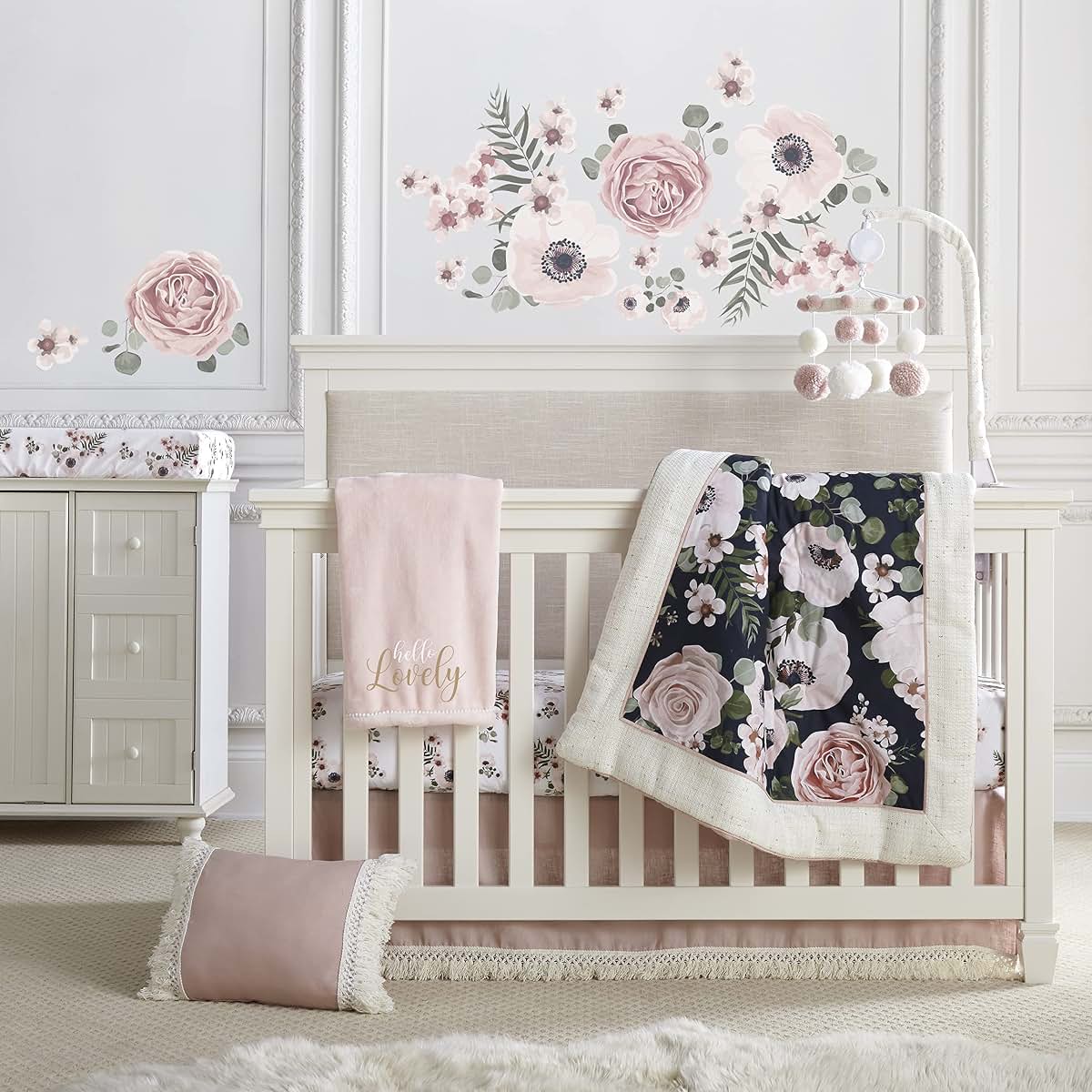 Levtex Baby Fiori Crib Fitted Sheet