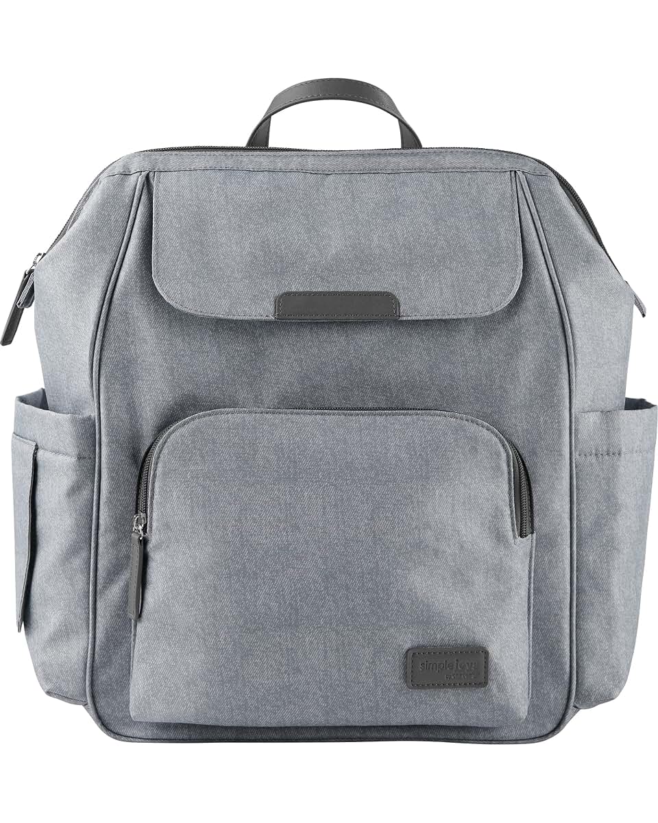 Simple Joys by Carter's Everyday Diaper Backpack in Grey