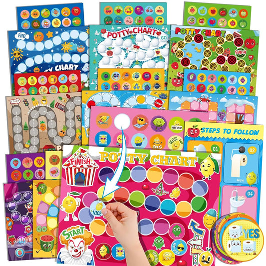 Horiechaly Potty Training Chart Set With Scented Stickers