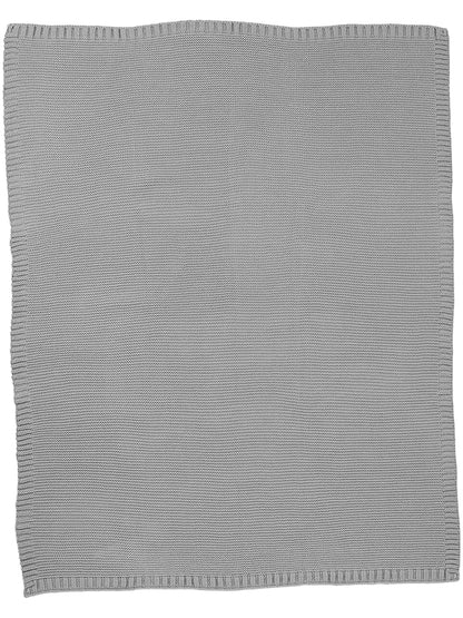 Simple Joys by Carter's Neutral's Sweater Knit Blanet, Grey, OSZ (photo 2)