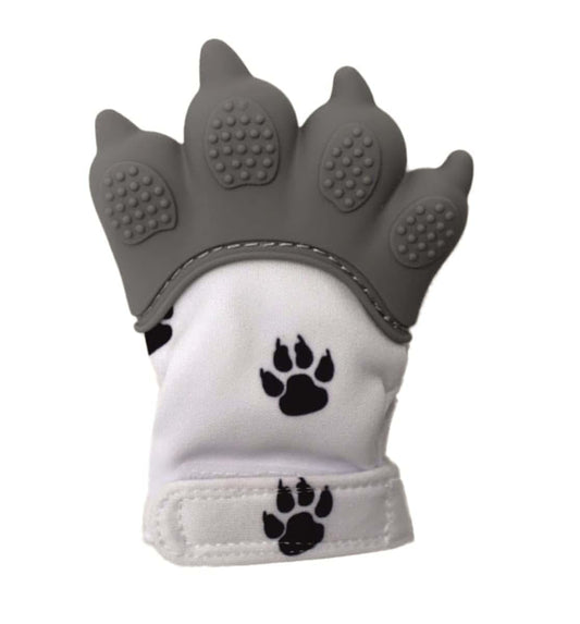 KCMI Baby Teething Mitten with Crinkle Sound and Adjustable Strap