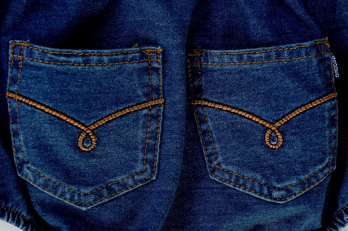 4Rodeo Western Denim Diaper Cover For Babies - 24 Months
