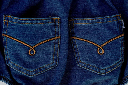 4Rodeo Western Denim Diaper Cover For Babies - 24 Months