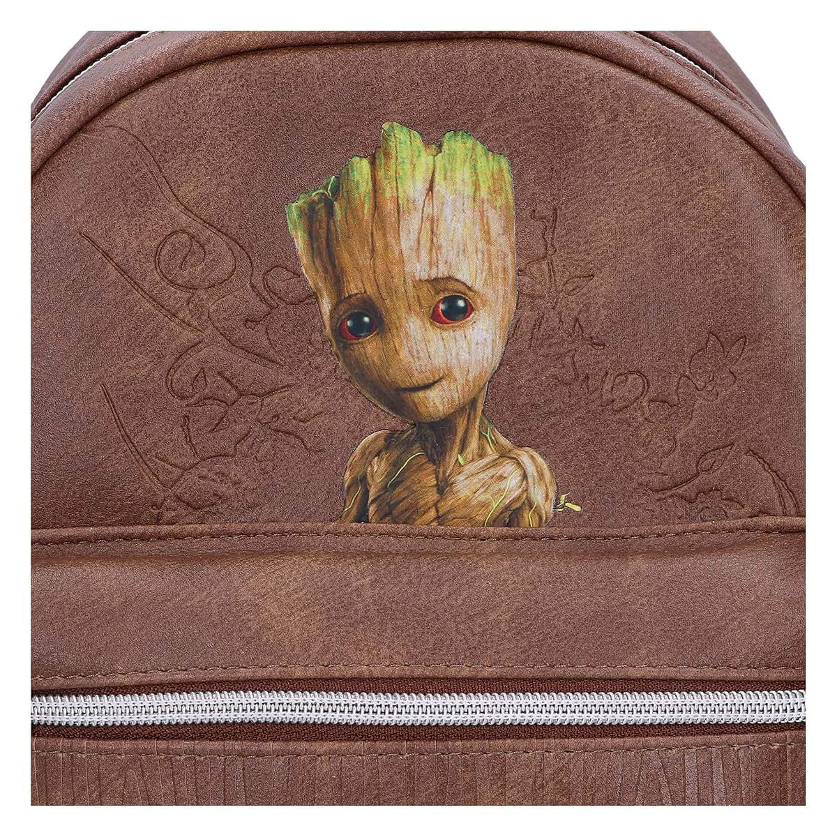 Marvel Baby Groot Backpack | PU Leather Storage Bag