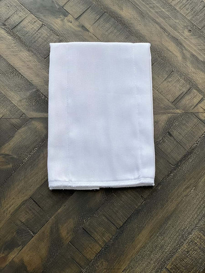 Elegance Diaper, Prefold Cloth Diaper Regular 4x6x4 6 Pack 100% Cotton (White) (photo 2)