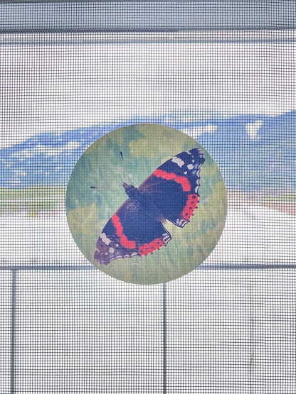 Screen Door Decals for Windows - Butterfly Pattern