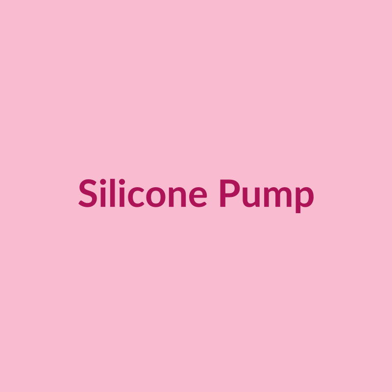 Silicone manual breast pump with stopper and lid