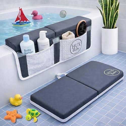 Bath Kneeler & Elbow Rest Pad Set — Cushioned Comfort for Parents