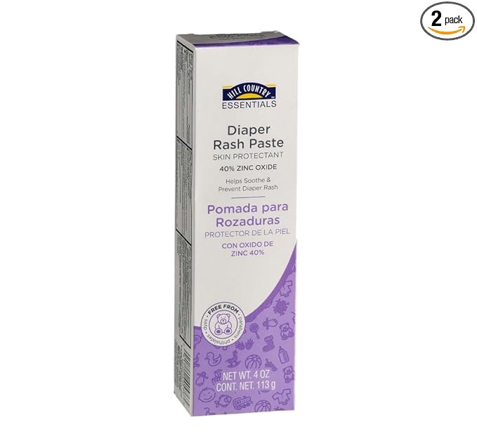 Baby Diaper Rash Protection Cream — 40% Zinc Oxide, Hypoallergenic