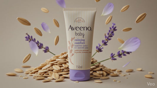 Calming Bedtime Baby Lotion — Lavender & Chamomile, 24-Hour Hydration